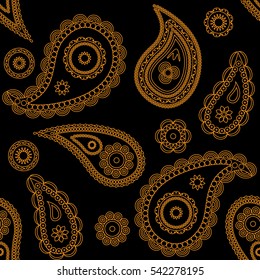 Paisley seamless pattern
