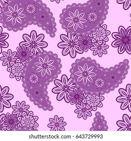 Paisley seamless pattern