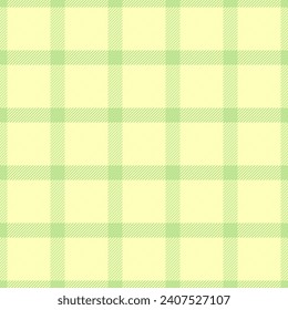 Paisley seamless pattern background, classic plaid texture textile. Printout tartan check vector fabric in light and green color.