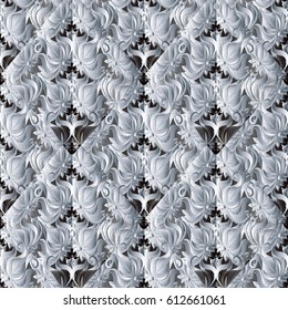 Paisley seamless pattern. Colorful bright background with vintage colored swirl abstract flowers, leaves and modern ornaments. Vector texture for prints, fabrics, textile, wallpapers,cards.
