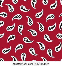 Paisley seamless pattern. Decorative ornament, vector