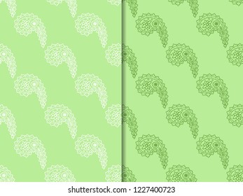 paisley seamless pattern, hand drawn indian cucumber, sketch
