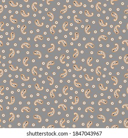 Paisley seamless pattern. Vector ethnic ornament