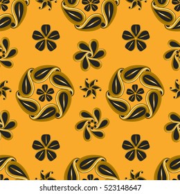 Paisley seamless pattern. Vector illustration.Oriental decorative ornament.
