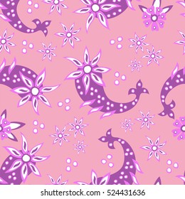 Paisley seamless pattern. Vector illustration.Oriental decorative ornament.