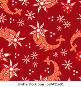Paisley seamless pattern. Vector illustration.Oriental decorative ornament.