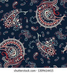 Patrón transparente. Fondo de época en estilo batik