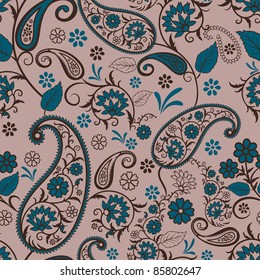 Paisley seamless pattern  for your design