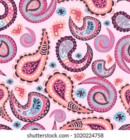 paisley seamless vector
