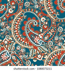 paisley seamless vector pattern