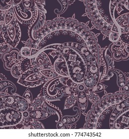 Paisley seamless vector pattern