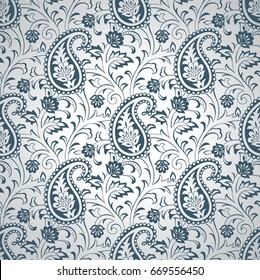 Paisley seamless wallpaper