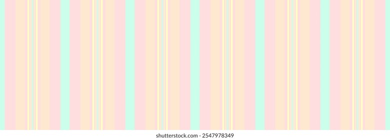 Paisley textile lines vector, vertical fabric seamless stripe. Trendy background pattern texture vertical in light and blanched almond colors palette.