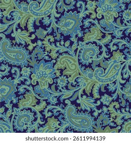 paisley textile pattern design texture,paisley textile pattern design, Magical Traditional Paisleys Seamless Pattern for wallpaper design or fabric textile printing.