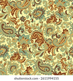 paisley textile pattern design texture,paisley textile pattern design, Magical Traditional Paisleys Seamless Pattern for wallpaper design or fabric textile printing.