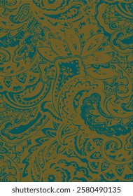 paisley textile pattern design texture,pasley textile pattern design, Magical Traditional Paisleys Seamless Pattern for wallpaper design or fabric textile printing.