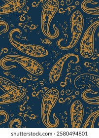 paisley textile pattern design texture,pasley textile pattern design, Magical Traditional Paisleys Seamless Pattern for wallpaper design or fabric textile printing.