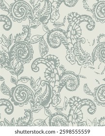 paisley textile pattern design texture,pasley textile pattern design, Magical Traditional Paisleys Seamless Pattern for wallpaper design or fabric textile printing.