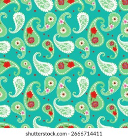 paisley textile pattern design texture,pasley textile pattern design, Magical Traditional Paisleys Seamless Pattern for wallpaper design or fabric textile printing.