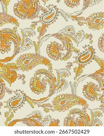 paisley textile pattern design, texture,pasley textile pattern design, Magical Traditional Paisley Seamless Pattern, paisley, vector,all over pattern,