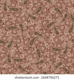 paisley textile pattern design texture,pasley textile pattern design, Magical Traditional Paisleys Seamless Pattern for wallpaper design or fabric textile printing.