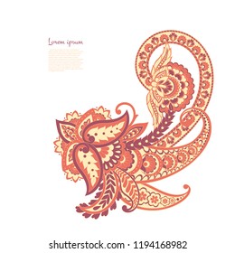 paisley vector ornament