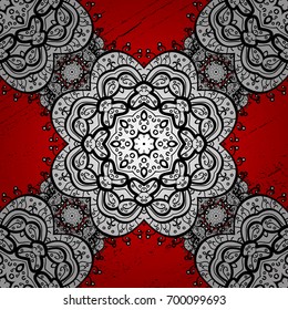 Paisleys elegant floral vector pattern background wallpaper illustration with vintage stylish beautiful modern 3d line art white and white paisley flowers leaves and ornaments.