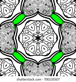 Paisleys elegant floral vector pattern background wallpaper illustration with vintage stylish beautiful modern 3d line art white and white paisley flowers leaves and ornaments.