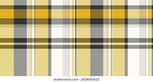 Pajamas texture plaid fabric, canvas pattern tartan background. Custom check vector textile seamless in sea shell and grey color.