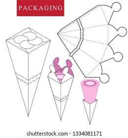 Cone Packaging Images Stock Photos Vectors Shutterstock