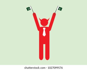 Pakistan Celebrate Evil People Businessman
