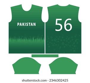 Pakistan cricket team sports kid design or Pakistan cricket jersey design