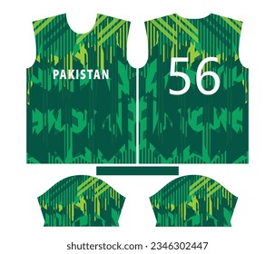 Pakistan cricket team sports kid design or Pakistan cricket jersey design