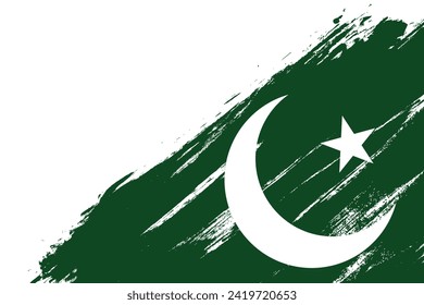 Pakistanischer Tageshintergrund mit negativer Fläche. 23. März Pakistan Nationalfeiertag.