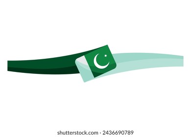 pakistan day party illustration vector