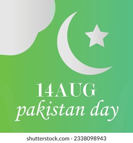 Pakistan day vector design  14 AUG for free down load