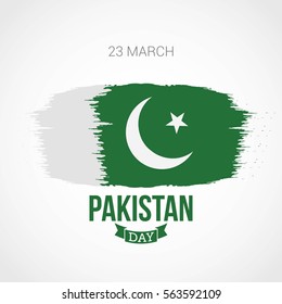 Pakistan Day Vector Illustration. Suitable for greeting card, poster and banner