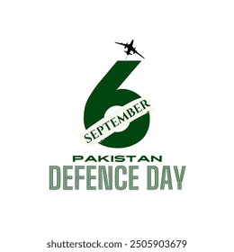 Pakistan defense day. Celebration concept. September 6.Template for background, banner, card, poster. vector illustration.