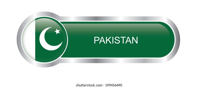 Pakistan Flag glossy banner