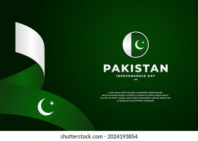 Pakistan Independence Day Background Design