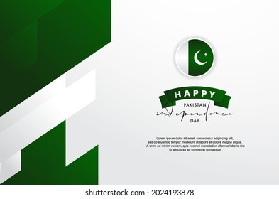 Pakistan Independence Day Background Design