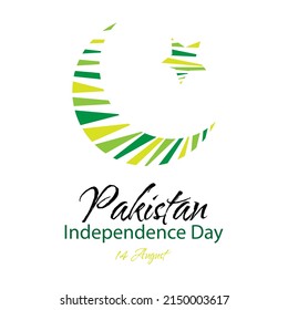 Pakistan Independence Day Greeting Cards. Suitable for Pakistan's independence day celebration