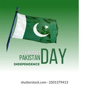 Pakistan independence day. Modern Pakistan independence day poster design. 14th August Pakistan day poster design. Pakistan Day post design.