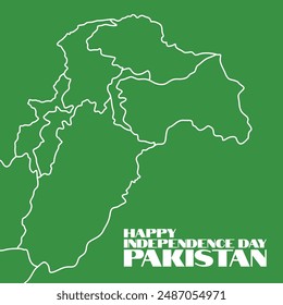 Pakistan Independence Day vector icon. Pakistan day banner. happy independence day Pakistan