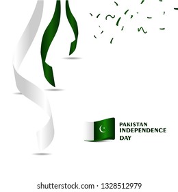 Pakistan independence Day Vector Template Design Illustration