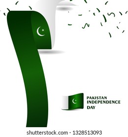 Pakistan independence Day Vector Template Design Illustration