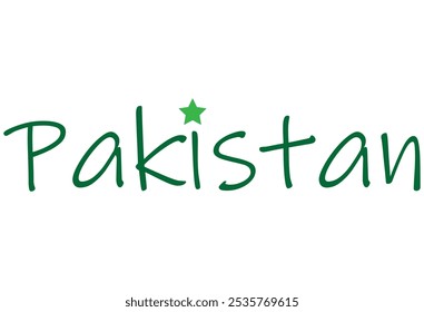 Pakistan is a Islamic country. Pakistan text.