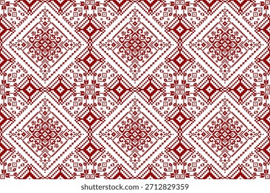 Pakistán sin patrón sobre fondo blanco Ilustración vectorial, patrón de diseño geométrico, patrón floral étnico geométrico, fondo abstracto. diseño para textura, tela, ropa, decoración, impresión, azulejo.
