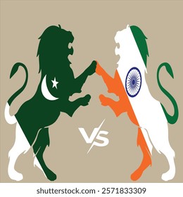 pakistan vs india 2025  template for sports. Cricket International Tournament cricket match match concept. with rival flags of both teams in circular shape isolated on blue  pak vs ind eps 10