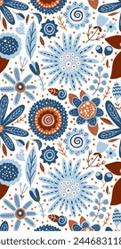 Pakistani All Over Design- Seamless Pattern